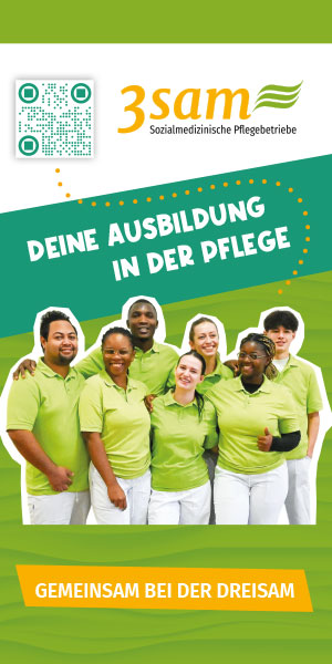 Die Titelseite unserer Ausbildungsflyers